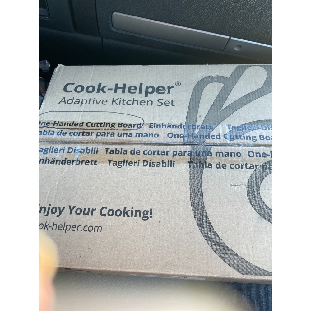 One-Handed Cutting Board, Handicap Kitchen Tools Adaptive Kitchen Set